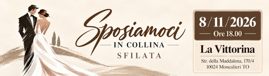 sposiamoci in collina la vittorina banner