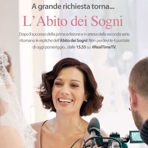 ABITO DEI SOGNI su Real Time con Alessandra Rinaudo