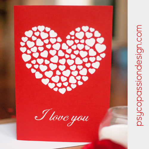 Biglietti SAN VALENTINO da Psyco Passion Design