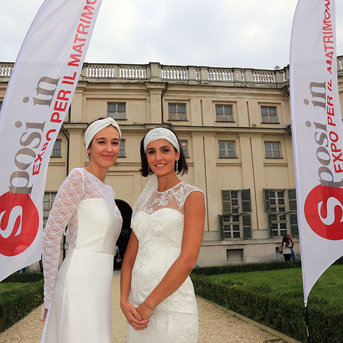 SPOSI IN a FEBBRAIO  SI DUPLICA  A STUPINIGI