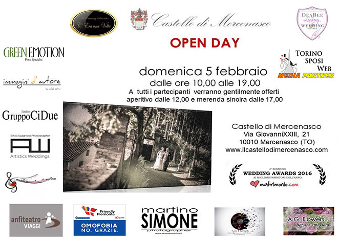 Open Day 2017 al CASTELLO di MERCENASCO