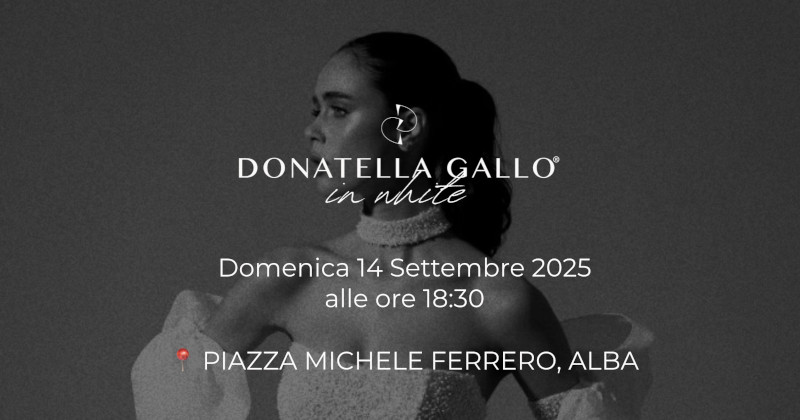DONATELLA GALLO 14 SETTMBRE ALBA
