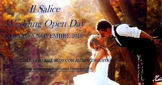 Wedding Open Day Il SALICE